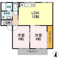 シャトル春水　Ｃ棟の物件間取画像